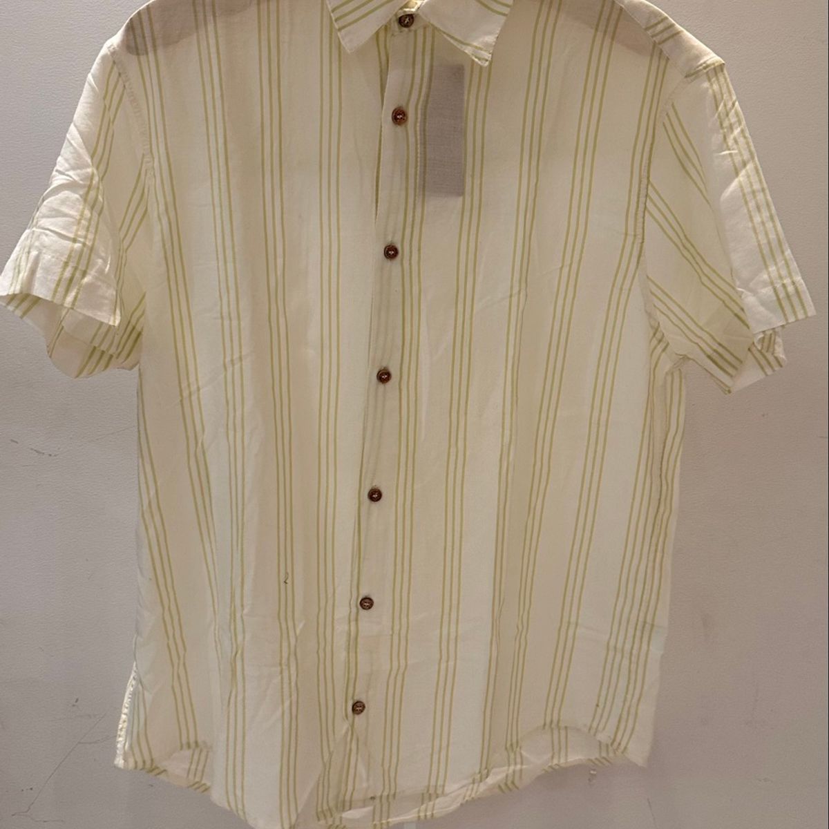 camisa 100% linho off - Studio Orla