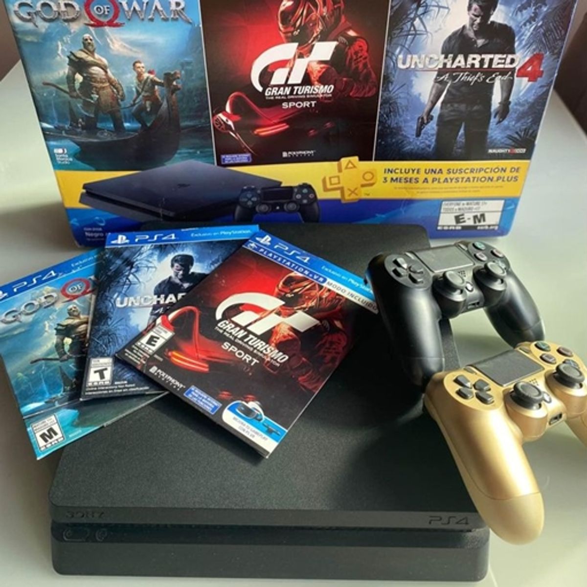 Ps4 Pro + 2 Controles + Jogos | Jogo de Computador Sony Usado 48254081 |  enjoei