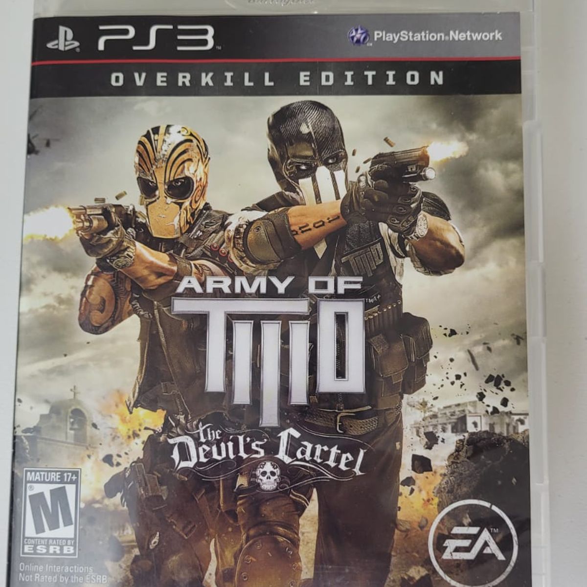 Army of TWO The Devil's Cartel Jogos Ps3 PSN Digital Playstation 3