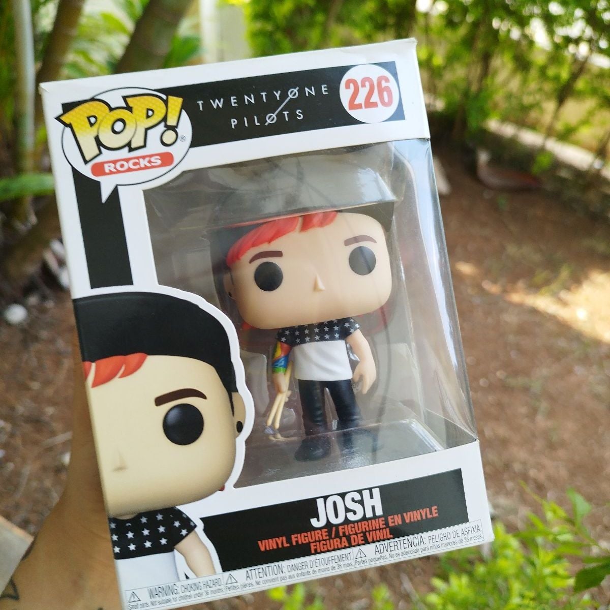 Funko Pop Twenty One Pilots - Josh Dun | Funko Pop Nunca Usado