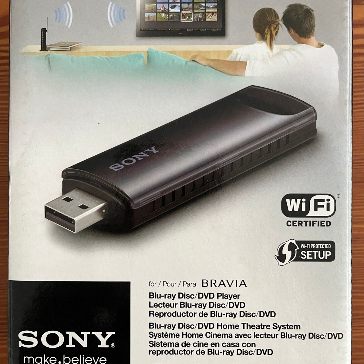 Adaptador Lan Usb sem Fio Sony Bravia Uwa-Br100 | Sony Usado