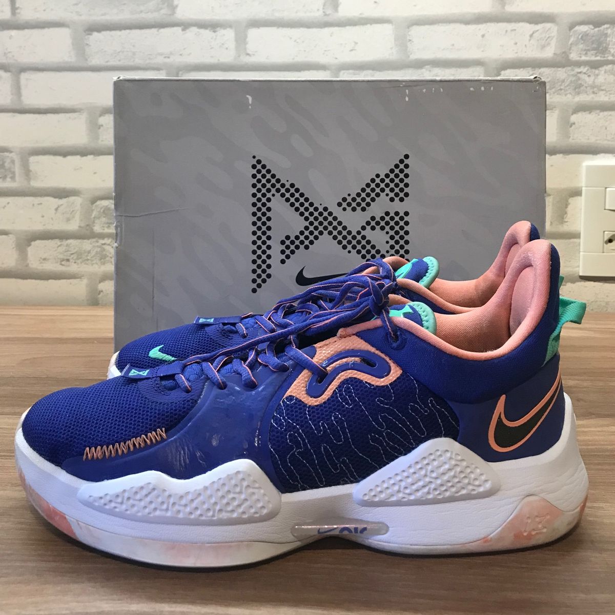 Tenis Nike Paul George Pg 5 La Drip | Nike Usado 103227711 | enjoei