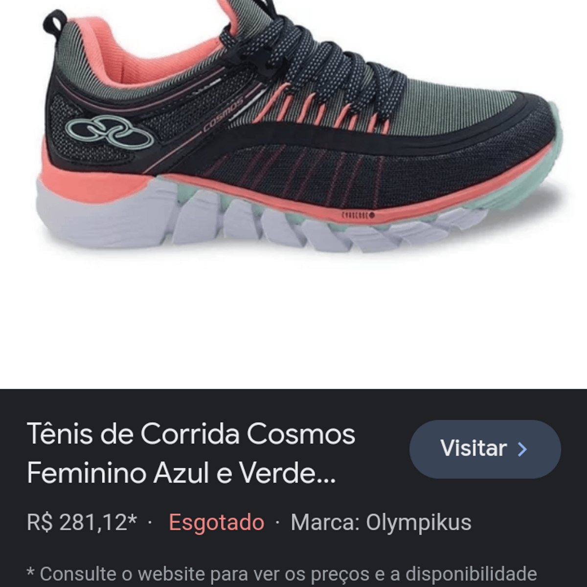 Olympikus cosmos sale feminino