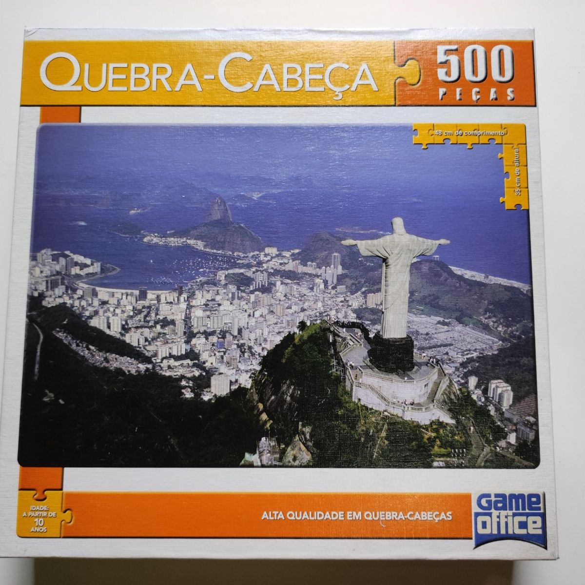 QUEBRA-CABEÇA 1000 PÇS - CRISTO REDENTOR, RIO DE JANEIRO, BRASIL