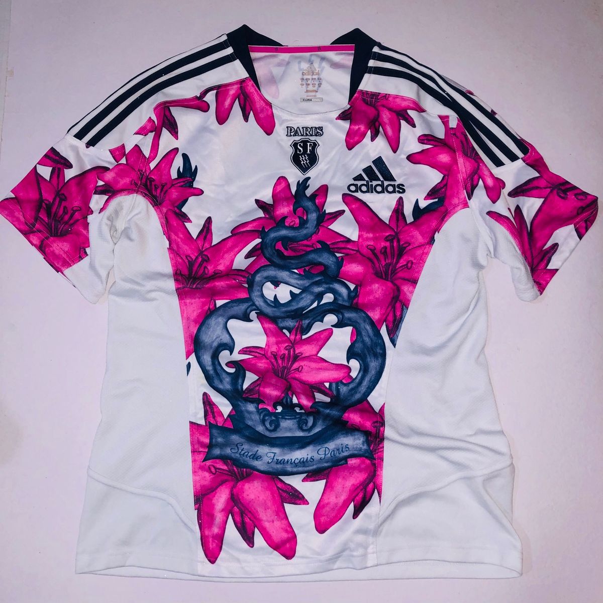 Adidas Rugby Stade Camisa Adidas Paris Sf STADE FRANCAIS Paris