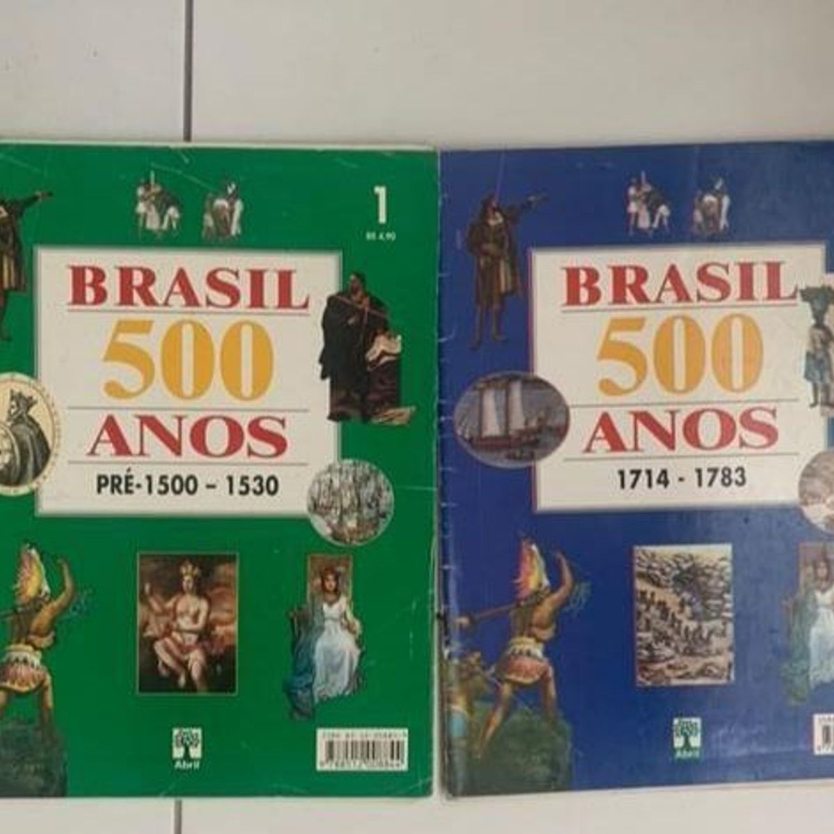 Coleção Brasil 500 Anos, Livro Editora Abril Usado 93459802