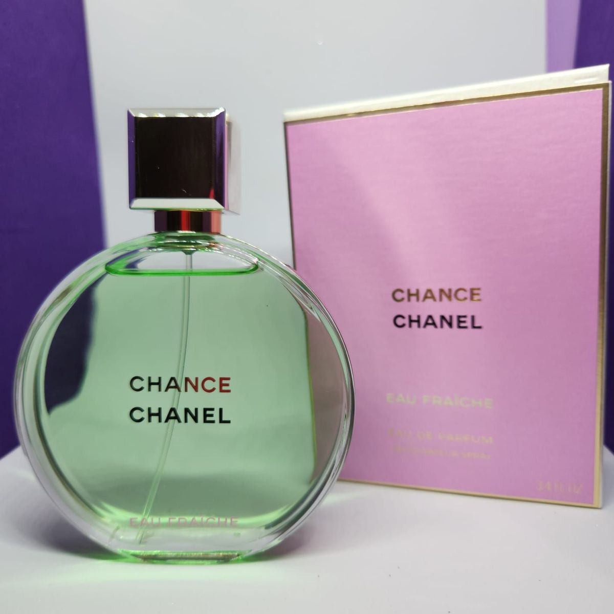 CHANEL CHANCE EAU FRAÎCHE 100ml Chance Eau Fraîche Chanel Eau de Parfum Feminino-100 Ml