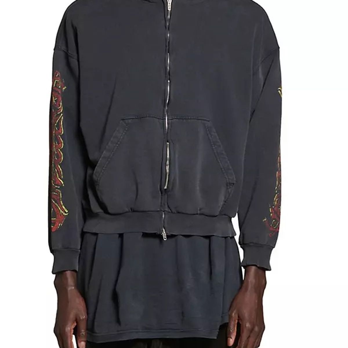 最安値 balenciaga offshore ZIPフーディ S offshore S 最安値 ZIPフーディ balenciaga