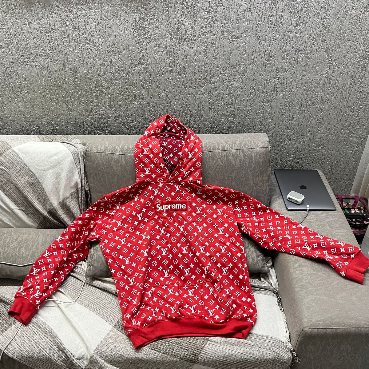 Vuitton Hoodie Casaco Louis Vuitton Supreme Moletom Feminino