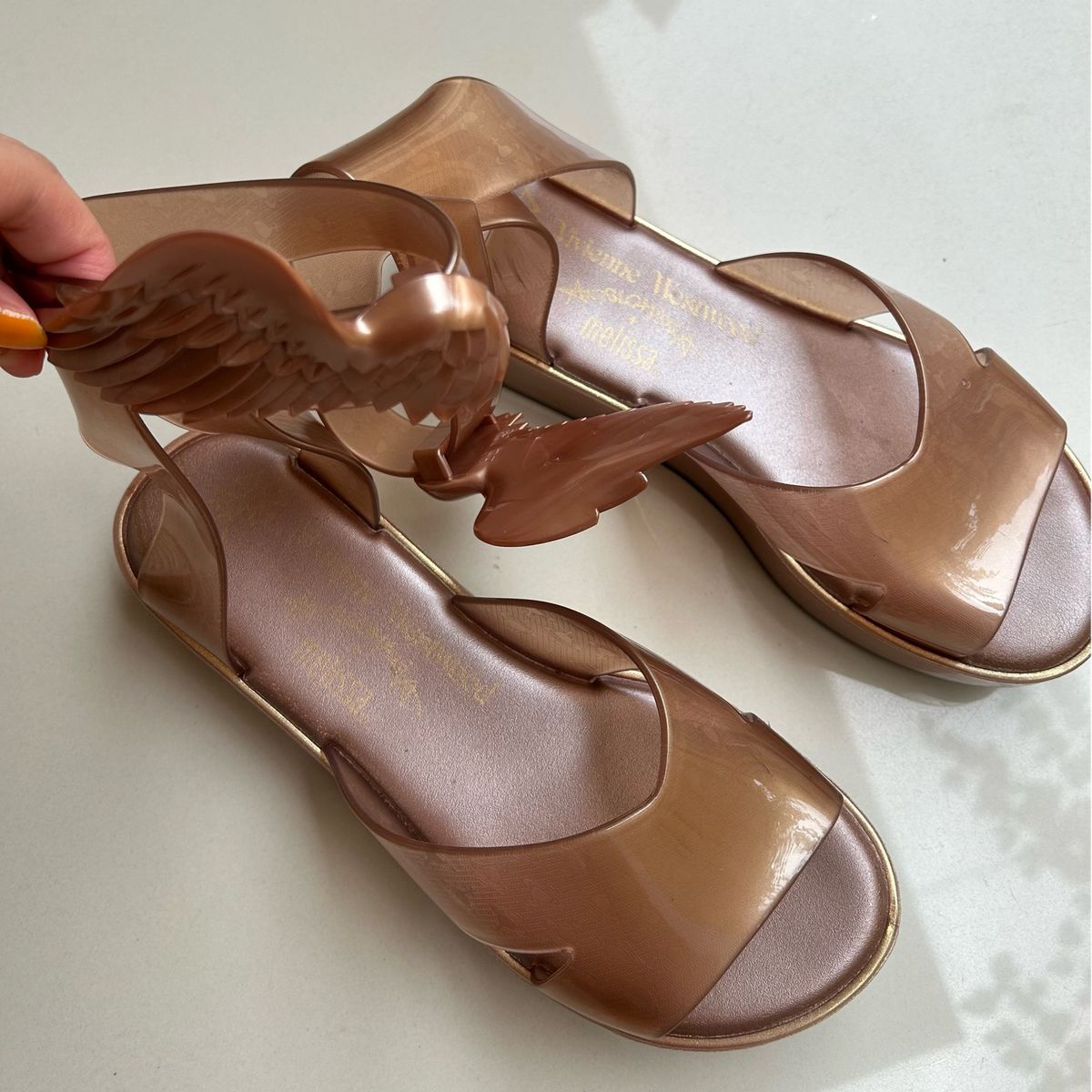 Chan-mina様　レア✨VivienneWestwood×Melissa Sapatilha Melissa Ultragirl XI + Vivienne Westwood Anglomania