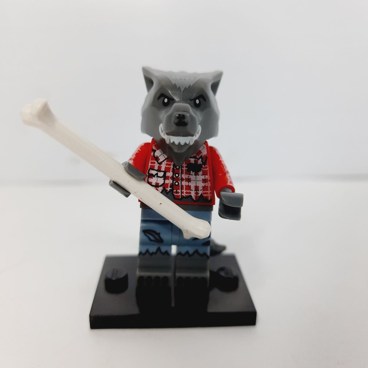 Boneco Lego Minifigure Werewolf Wolf Guy Serie 14 Lego Usado