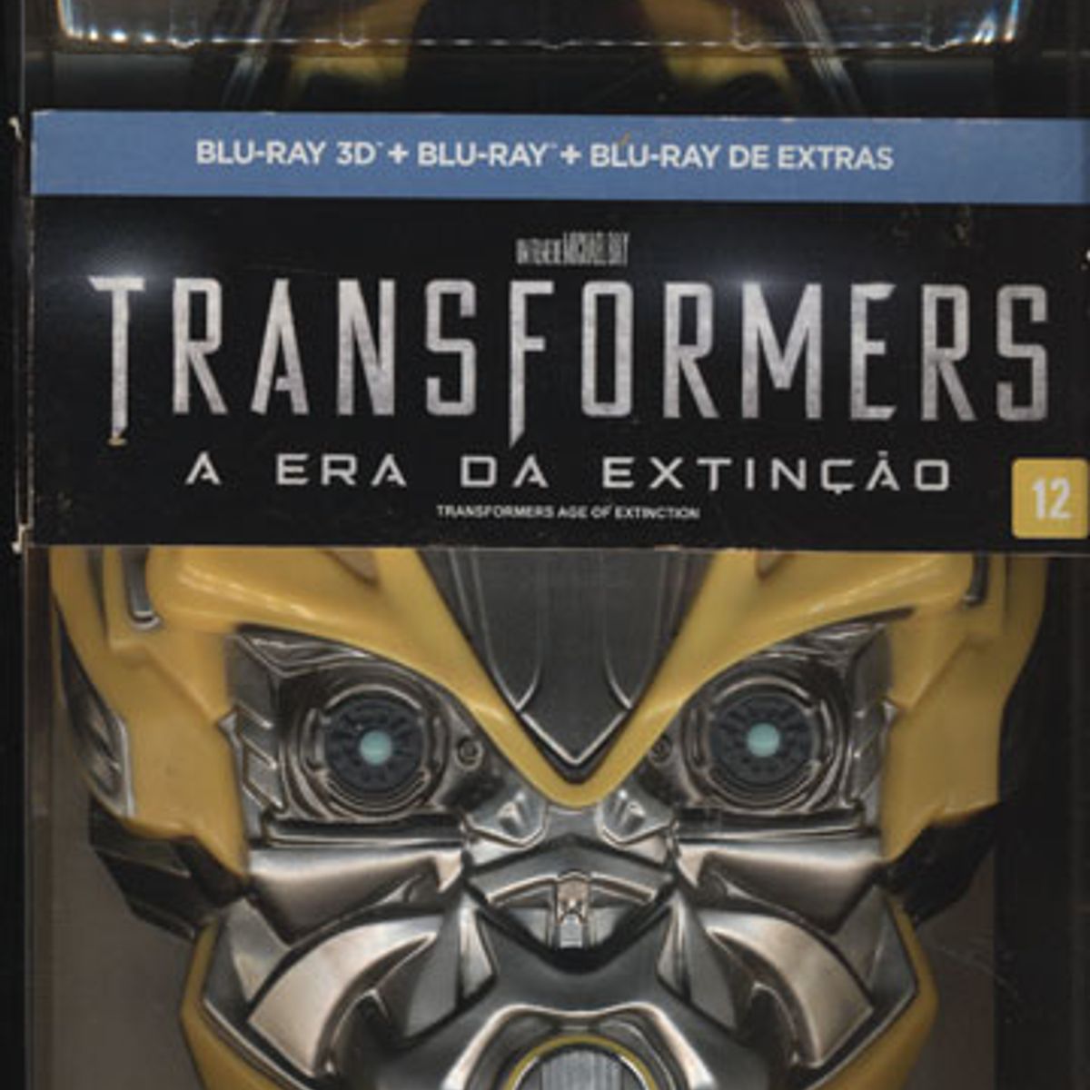 Blu-Ray 3d * Transformers - a Era da Extinção *3 Discos* *Capa