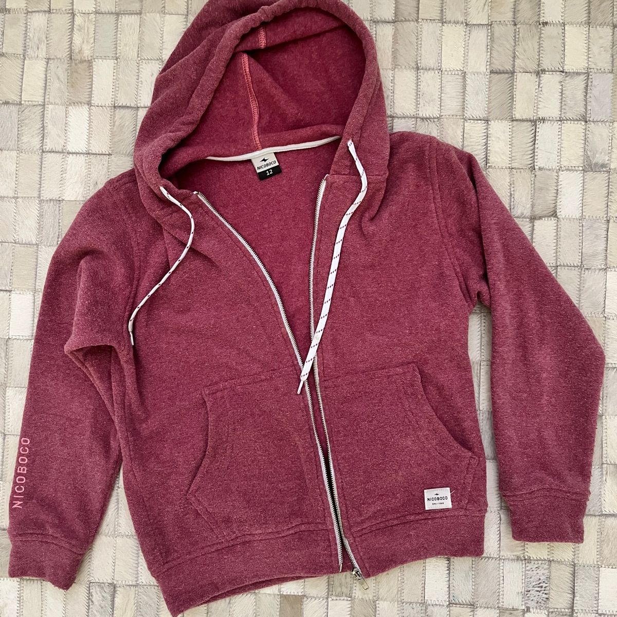 Moletom Nicoboco Apeluciado Rosa Nicoboco Usado 110805923