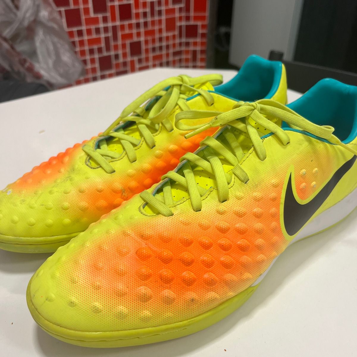 Chuteira Futsal Nike Magista Amarela Chuteira NIKE Magista X