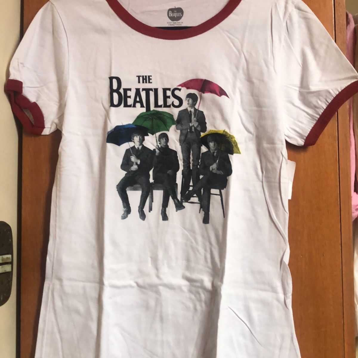 Camiseta The Beatles John Lennon Paul Mccartney Feminina