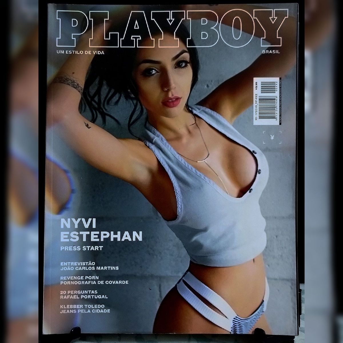 Revista Playboy Nyvi Estephan | Edição N°492 de OutNov de 2016 | Playboy  Nunca Usado 109337526 | enjoei