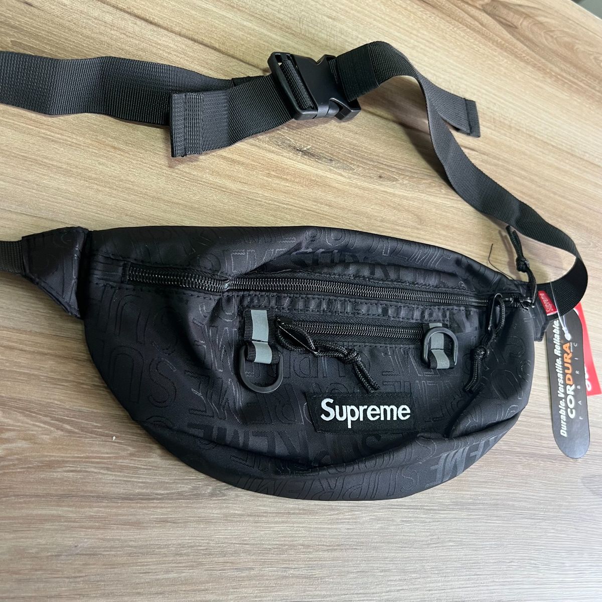 バッグ Supreme 19SS Waist Bag black Supreme Waist Bag Ss19 'Black' | Supreme Nunca Usado 105640710