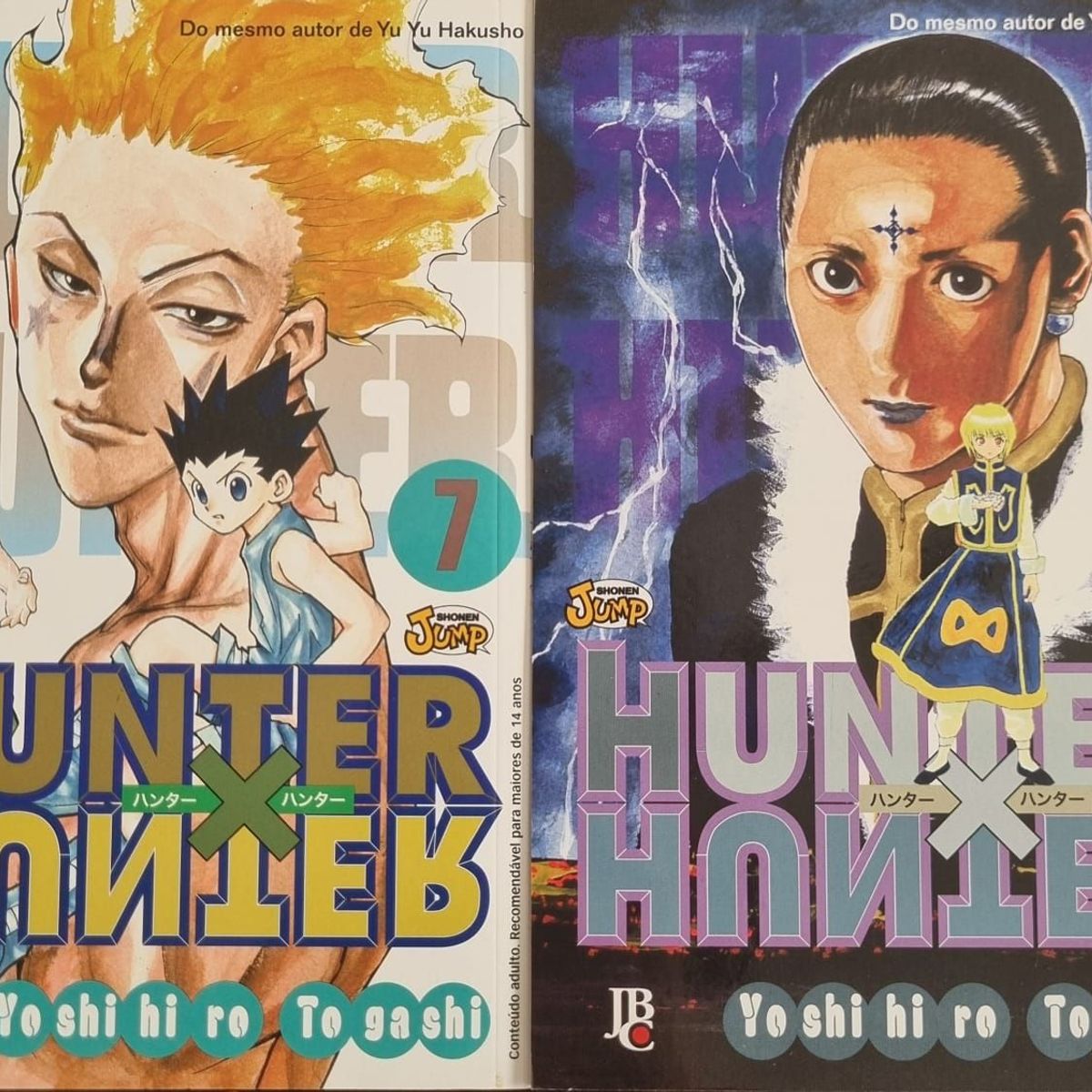 Hunter X Hunter-Pack 2 Edições Usado Vol 7 Vol 8 | Jbc Usado