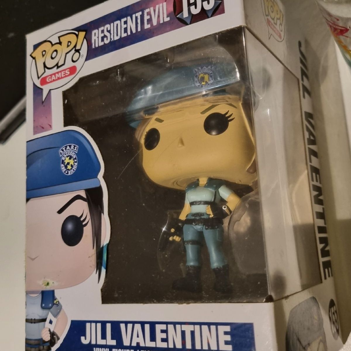 Funko Pop Games 155 Jill Valentine Resident Evil + Caixinha