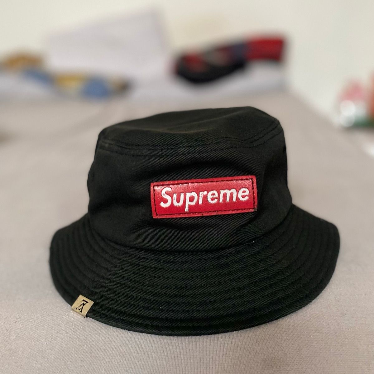 Supreme louis vuitton bucket hat clearance