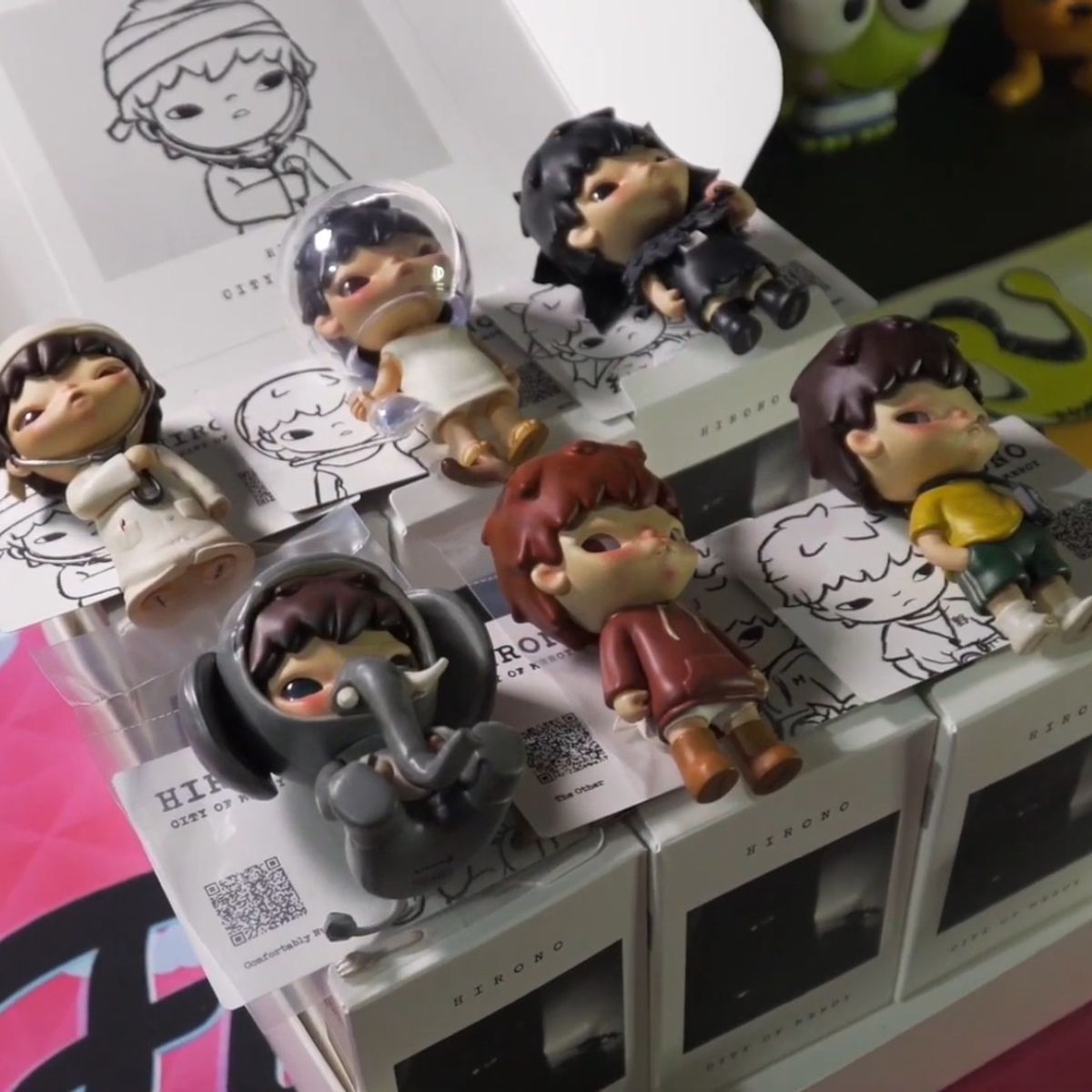 【廃盤品】HIRONO CITY OF MERCY　シークレット　コンプリート Set Hirono City Of Mercy Série Completa Original | Popmart Usado