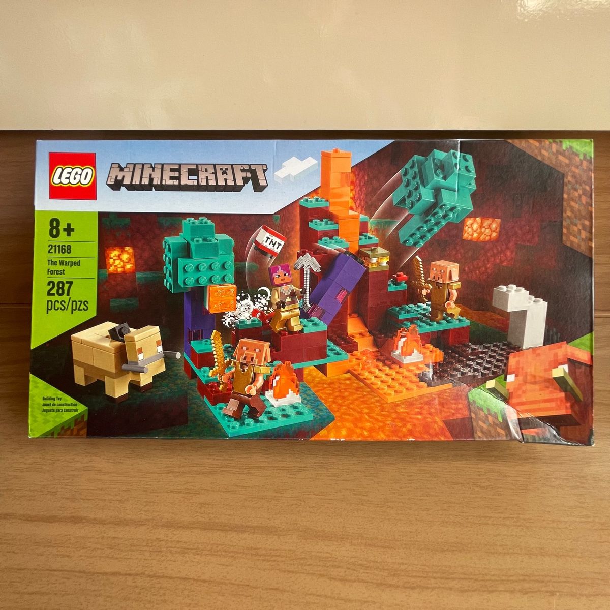 LEGO Minecraft - a Floresta Deformada - 287 peças - Lego