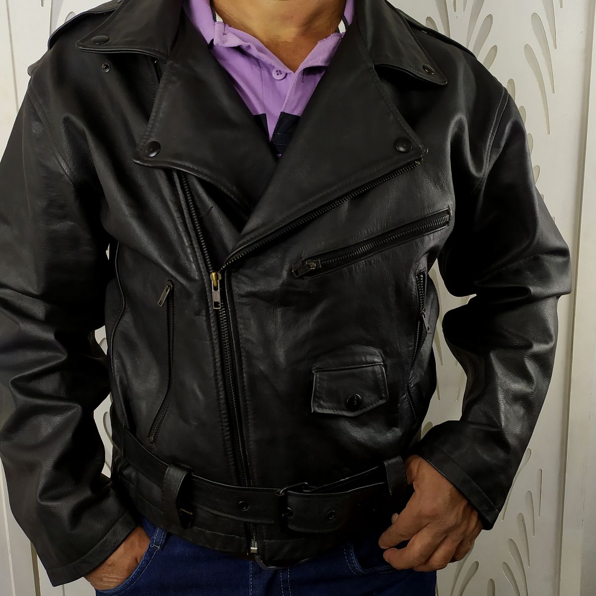 jaqueta de couro da julian marcuir