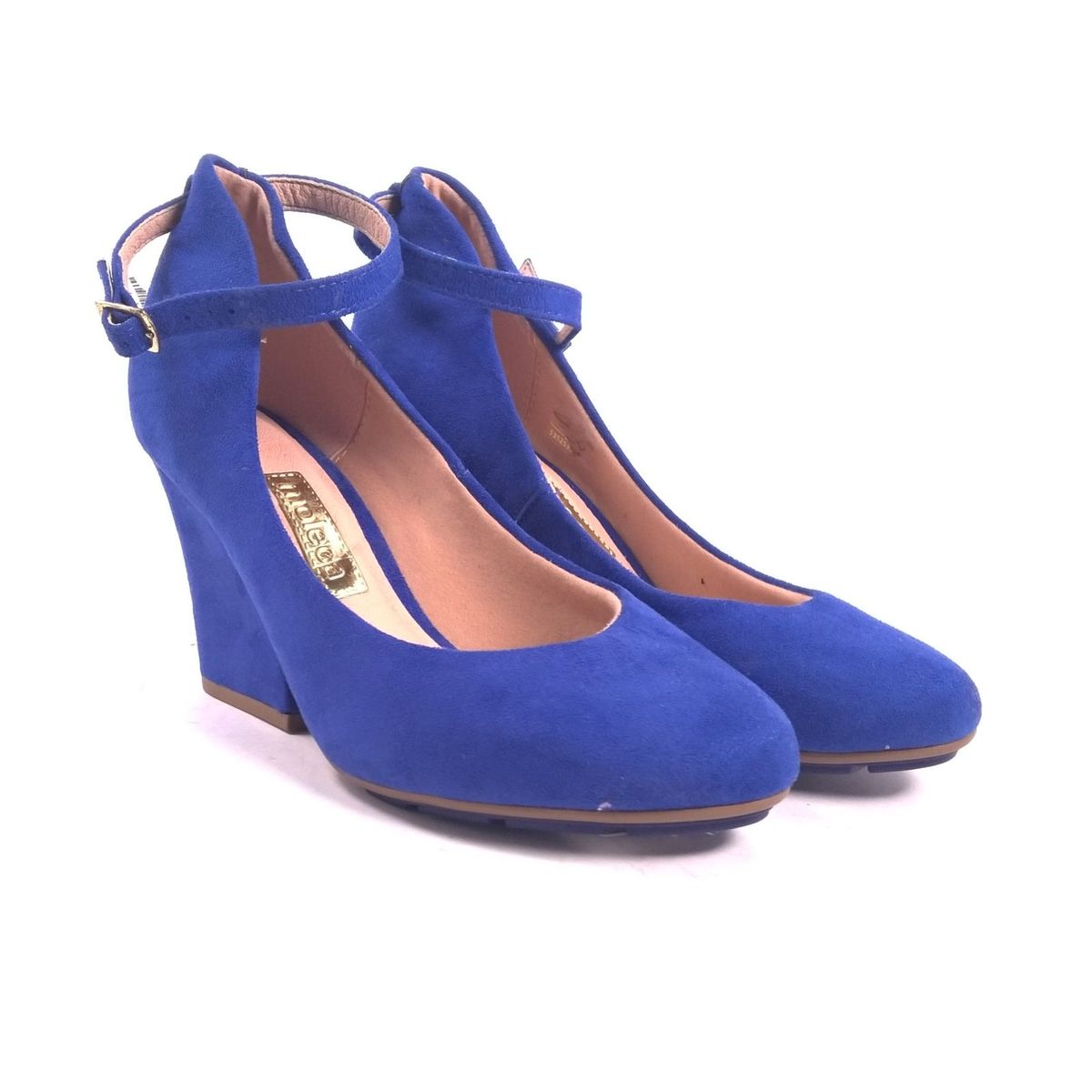 sapato azul royal