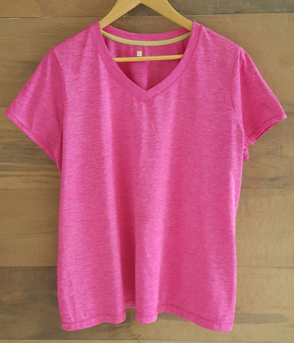 blusa academia plus size