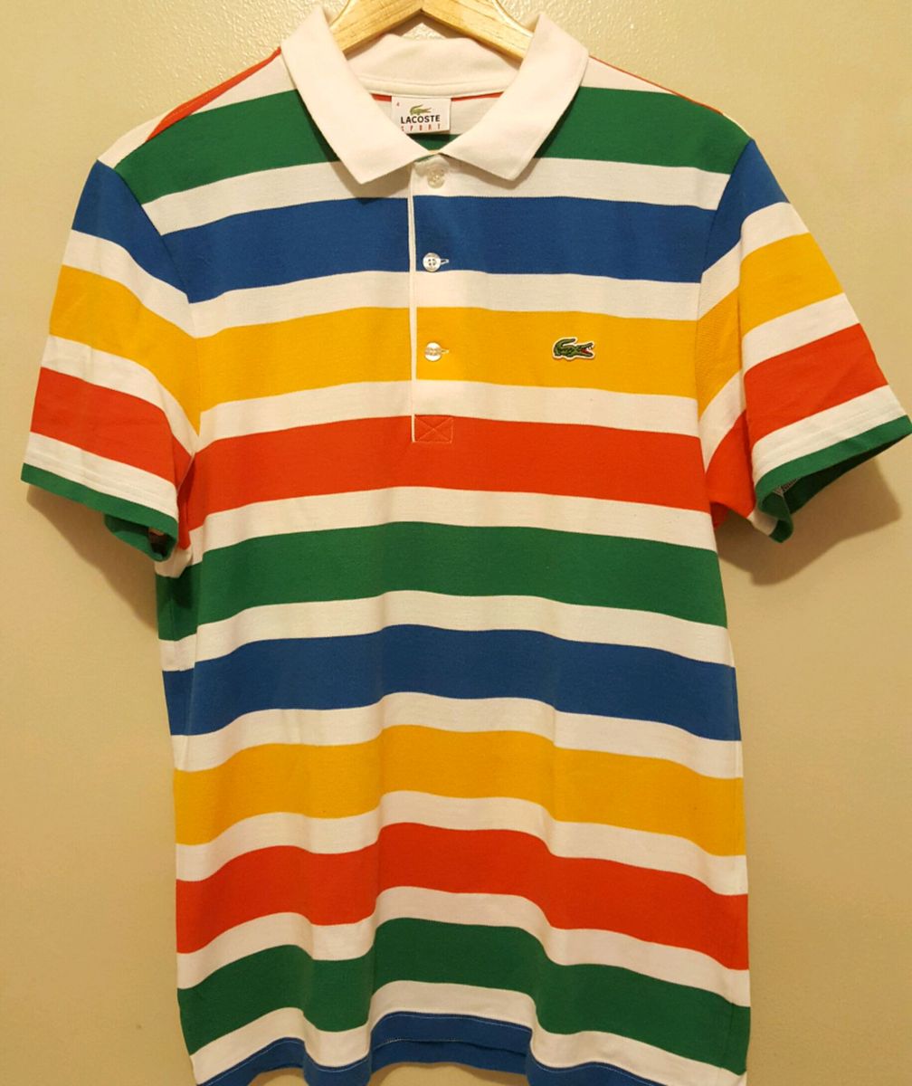 blusa masculina da lacoste
