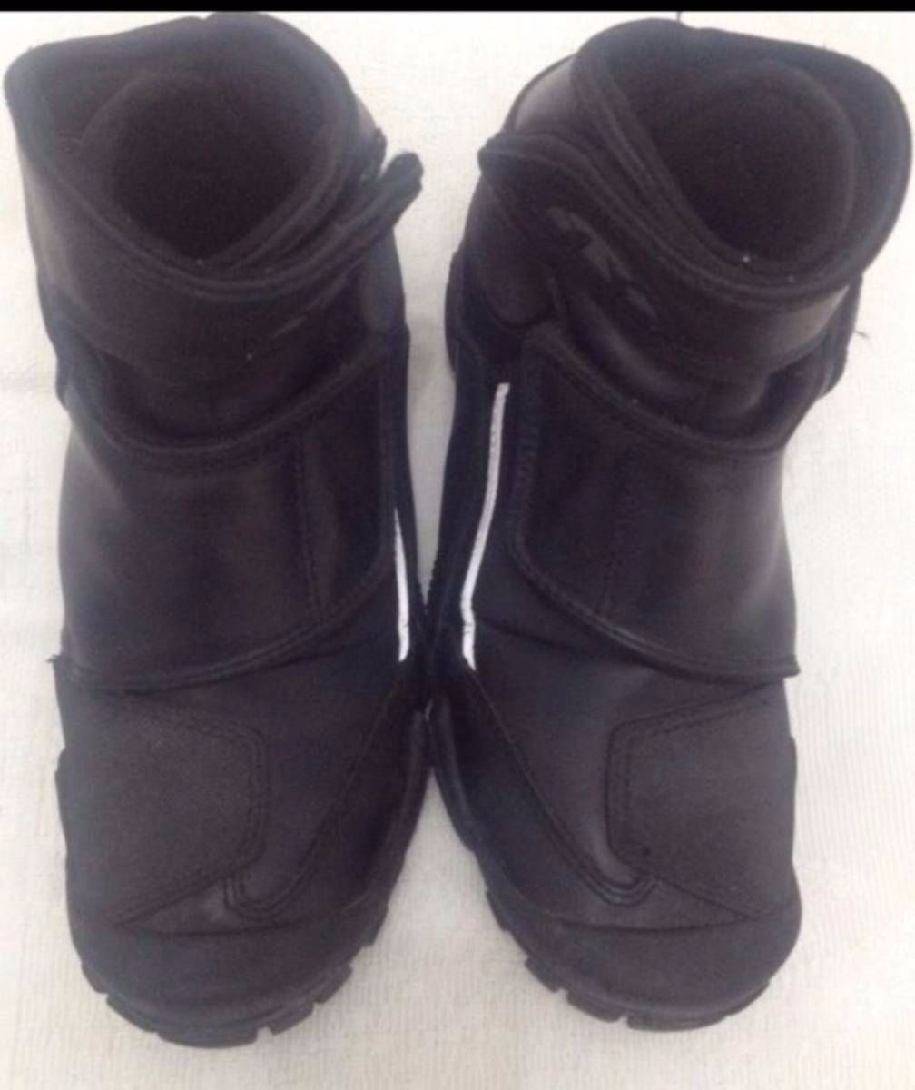bota masculina motociclista impermeavel