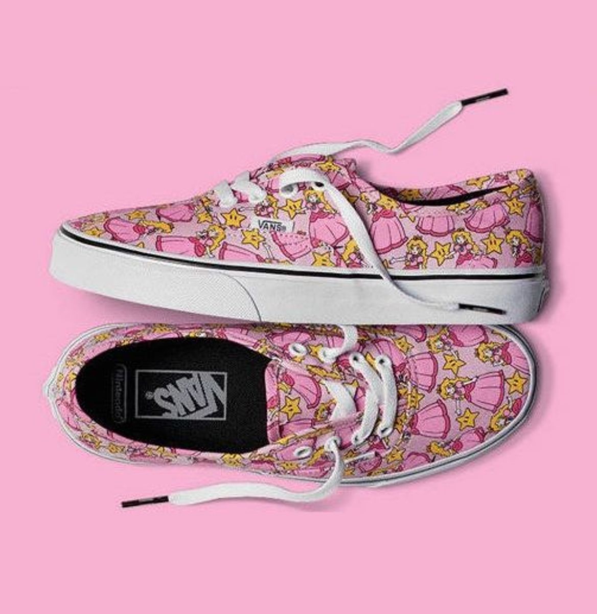 vans nintendo princess peach