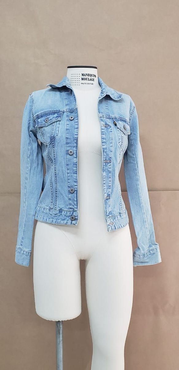 jaqueta jeans feminina zoomp