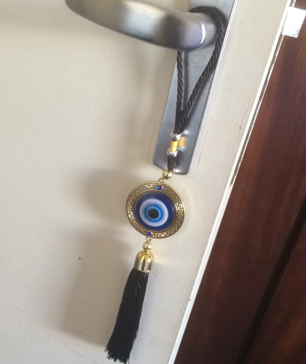 Olho Grego para Porta | Item de Decoração Eyeyou Nunca Usado 15119238 |  enjoei