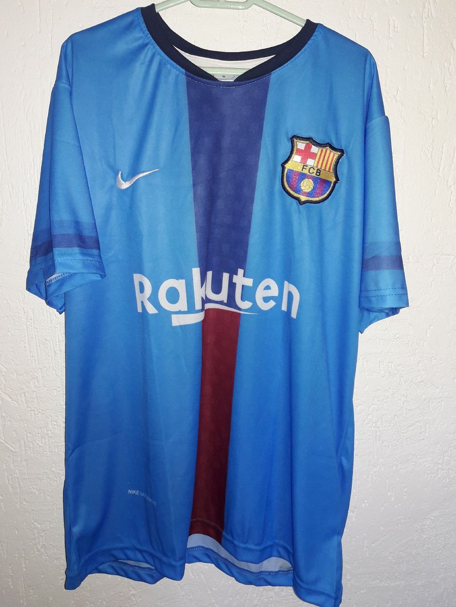 camiseta barcelona azul claro