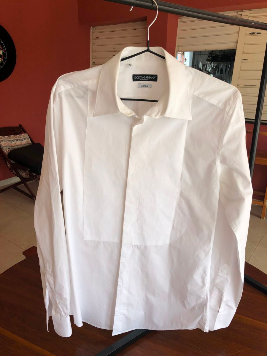camisa social dolce gabbana masculina