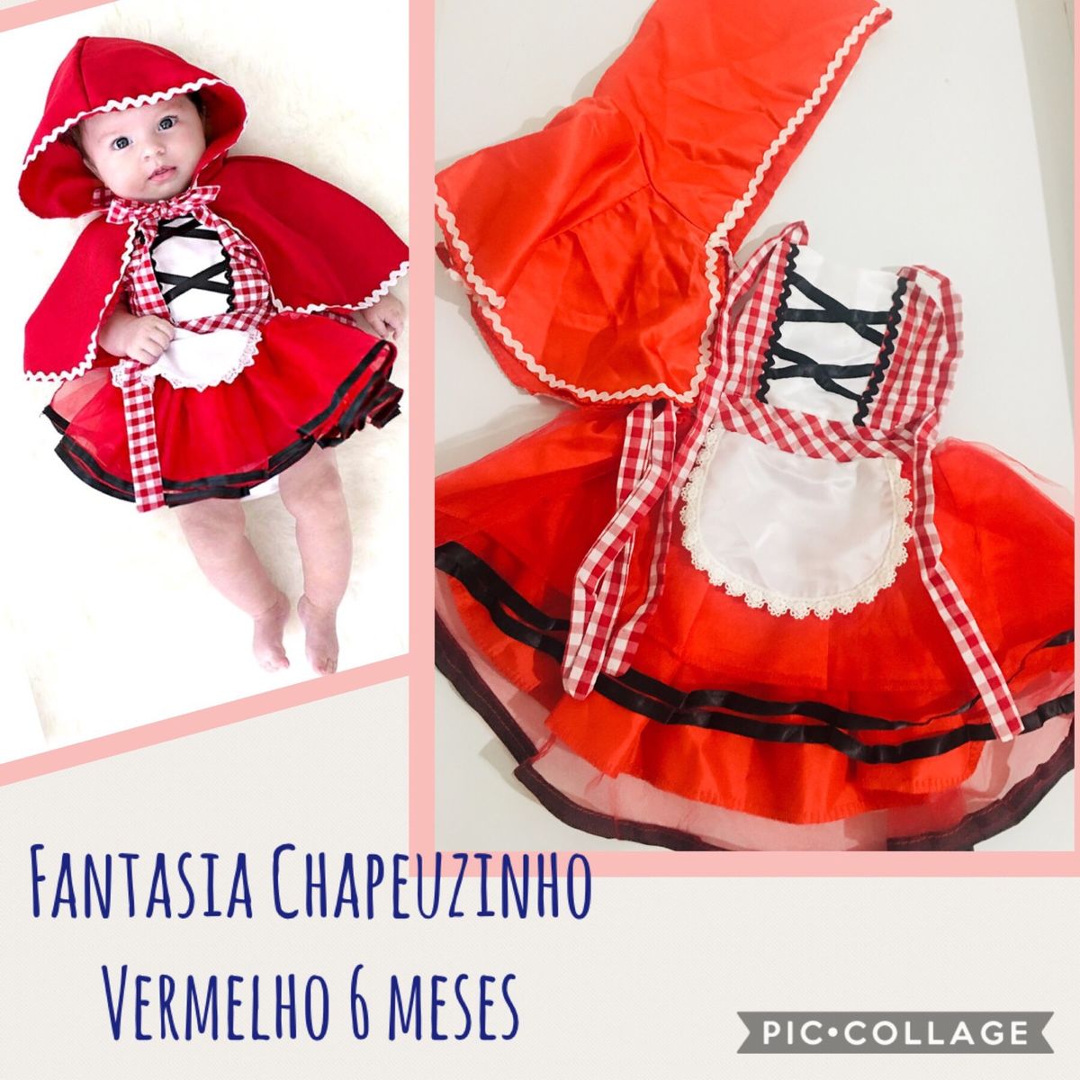 roupa da chapeuzinho