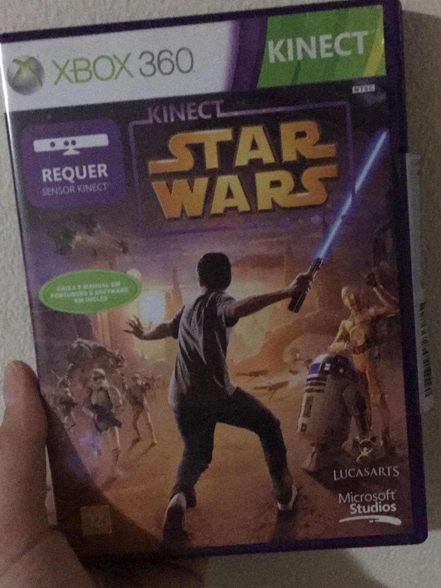 Jogo Star Wars Xbox 360 Kinect Jogo De Videogame Microsoft Nunca Usado 41441460 Enjoei