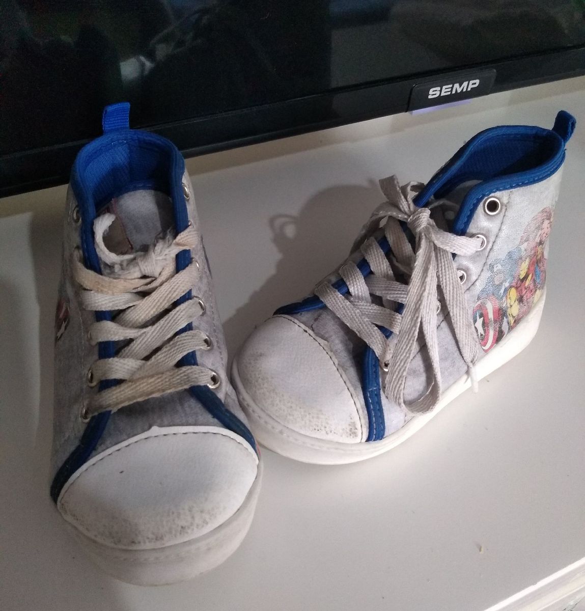 tenis infantil vingadores