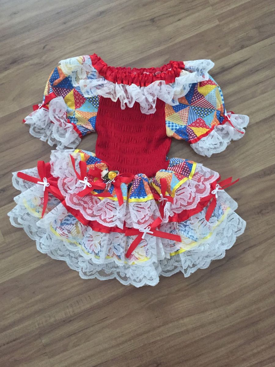 Featured image of post Vestido De Festa Junina Infantil Beb