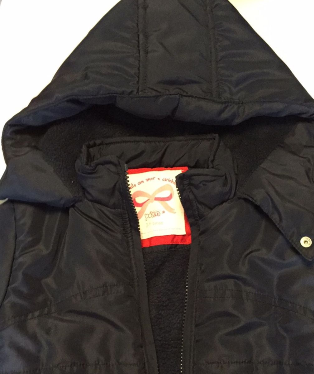 jaqueta nylon menino