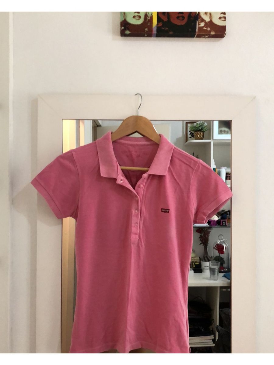 polo levis rosa