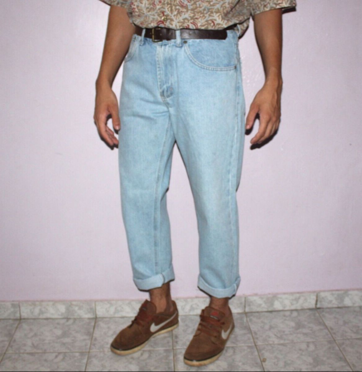 jeans retro masculino