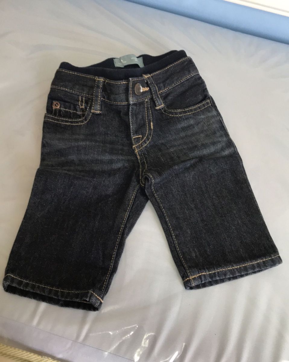 calça jeans 0 a 3 meses
