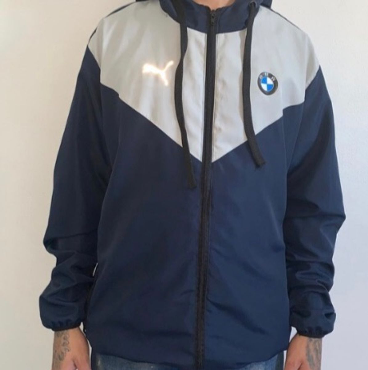 casaco puma bmw dupla face