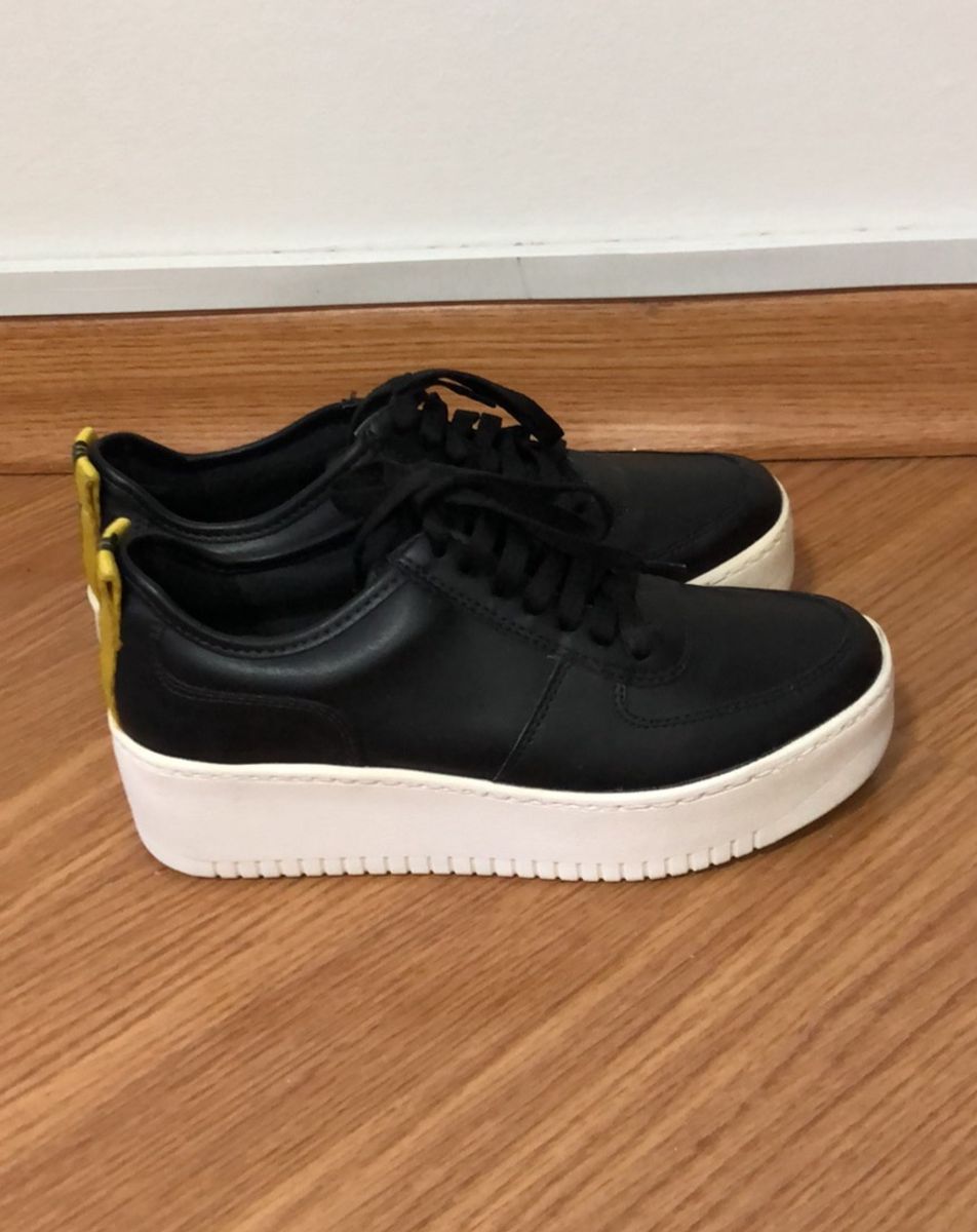 tênis santa lolla sola alta preto