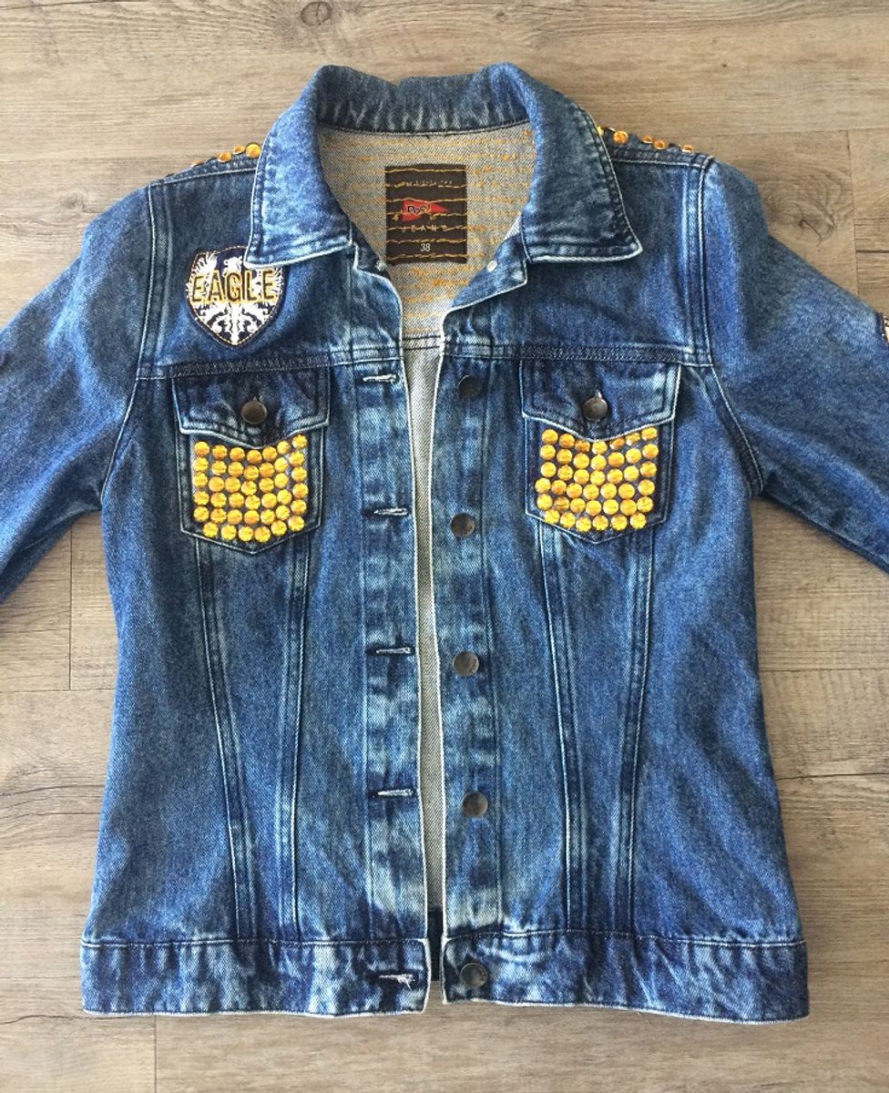 jaqueta jeans feminina na riachuelo