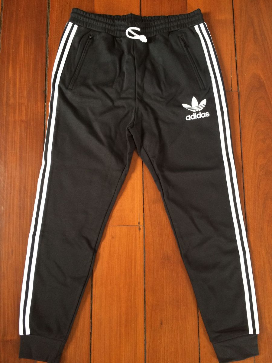 calça moletom slim adidas