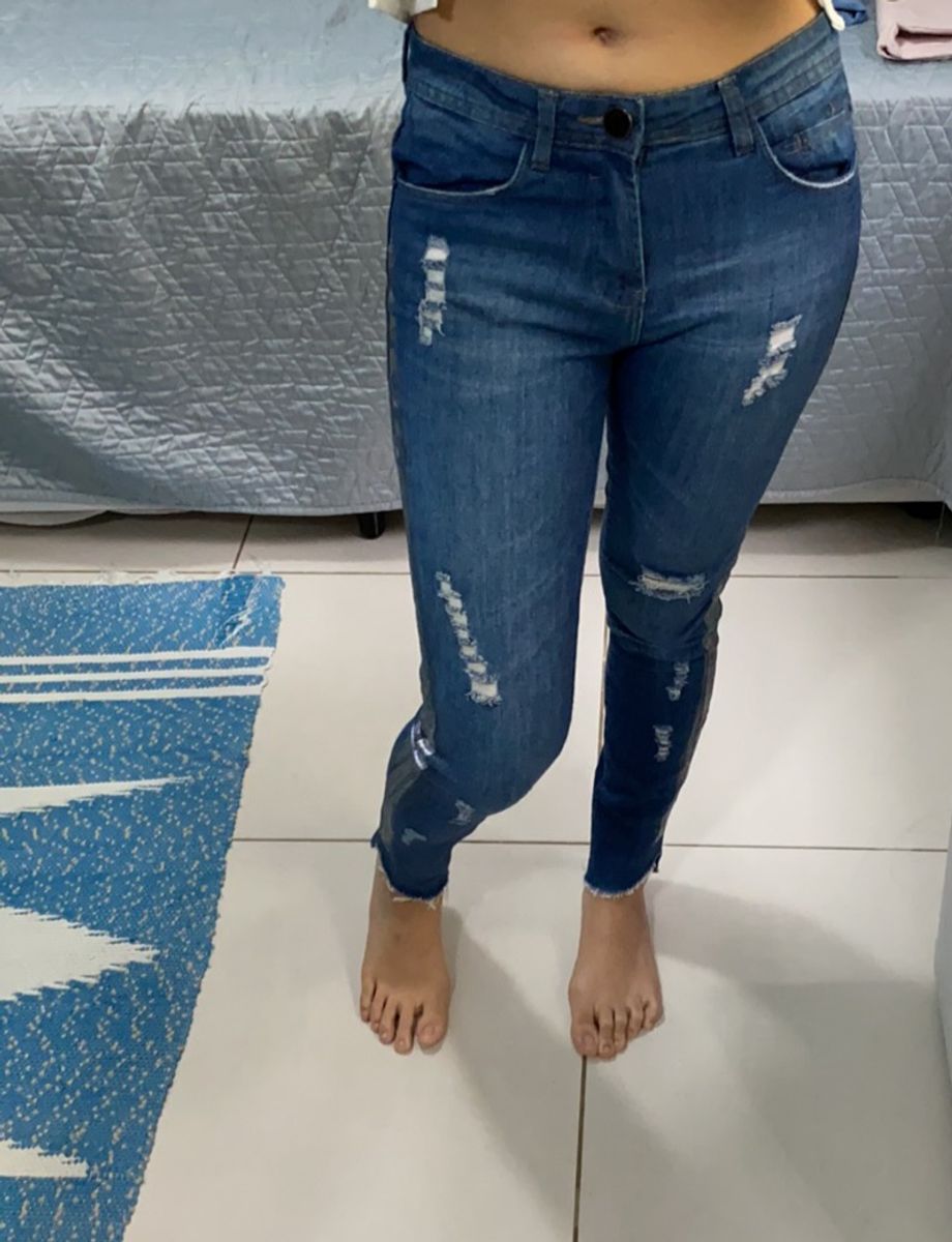 calça jeans tamanho 34