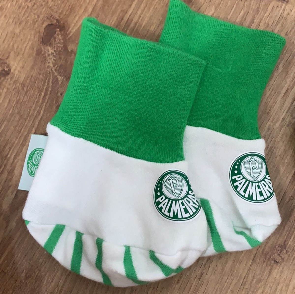 sapatinho de bebe palmeiras